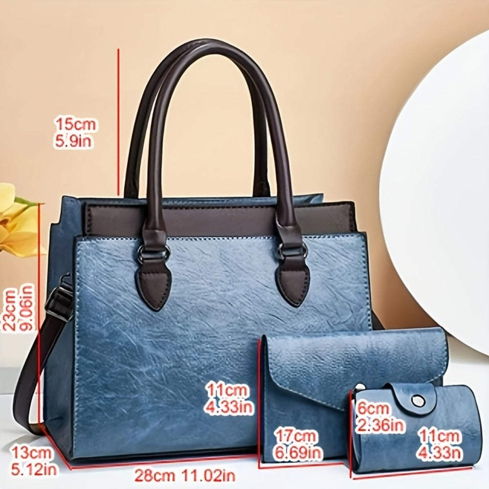 Women'S Tote Bag 2024 Autumn And Winter New Item Christmas European And American Fashion Shoulder Crossbody Bag Handbag