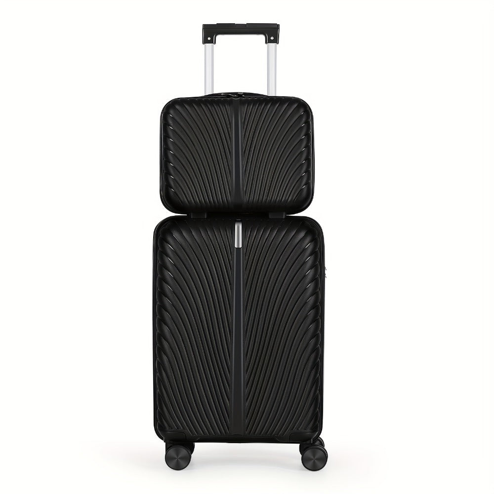 1pc/2pcs Suitcase Set Boarding Luggage Bag, 20inch Satchel Suitcase And 14inch Handbag Can Be Worn Diagonally Across The Trolley Case, with Wheels, Multi-Color Suitcase, for Office