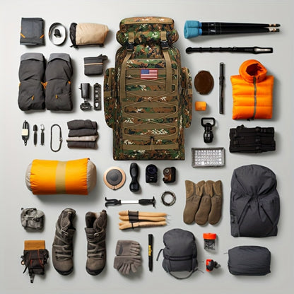 Men'S Sports Large Capacity Backpack Sports Backpack Hiking Bag