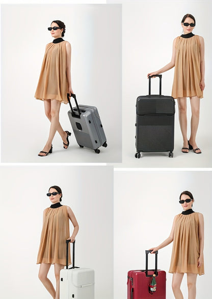 All-purpose Luggage Is A Must-have for Travel. 20-inch Luggage Is Available with USB