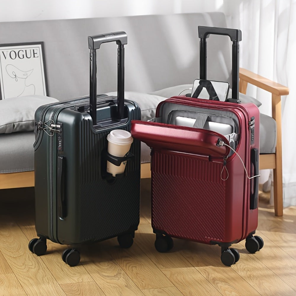 All-purpose Luggage Is A Must-have for Travel. 20-inch Luggage Is Available with USB