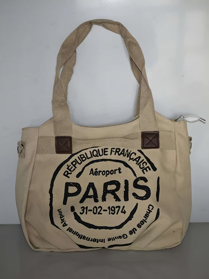 Women's Tote Bag with Zipper - Commuter, Office Crossbody Bag, High Quality Laptop Tote, Work Handbag