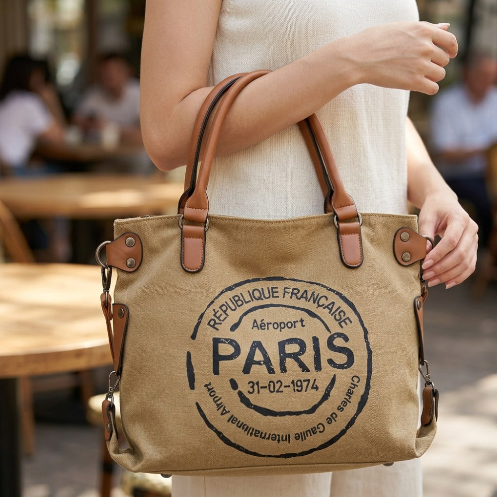 New Large Capacity Portable Tote Bag with Adjustable Shoulder Strap Length, Single Shoulder Bag, Crossbody Bag