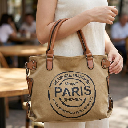 New Large Capacity Portable Tote Bag with Adjustable Shoulder Strap Length, Single Shoulder Bag, Crossbody Bag