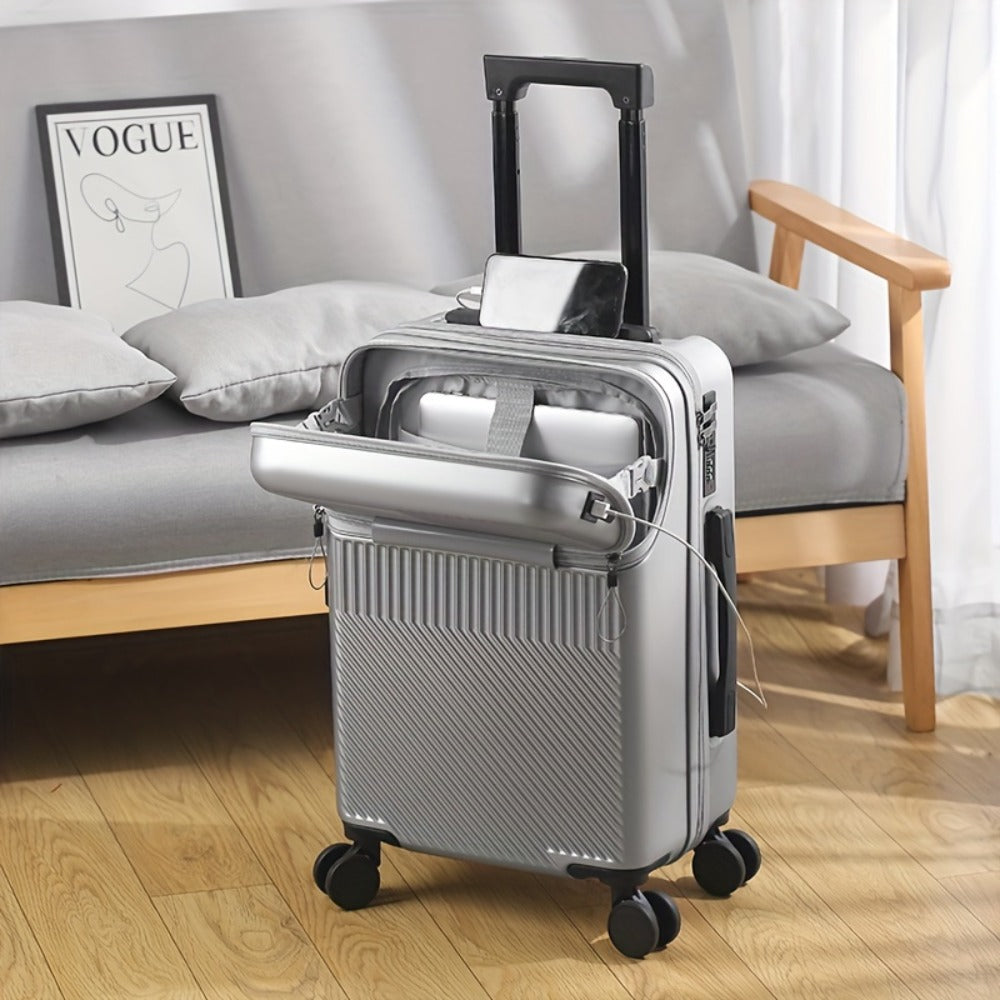 All-purpose Luggage Is A Must-have for Travel. 20-inch Luggage Is Available with USB