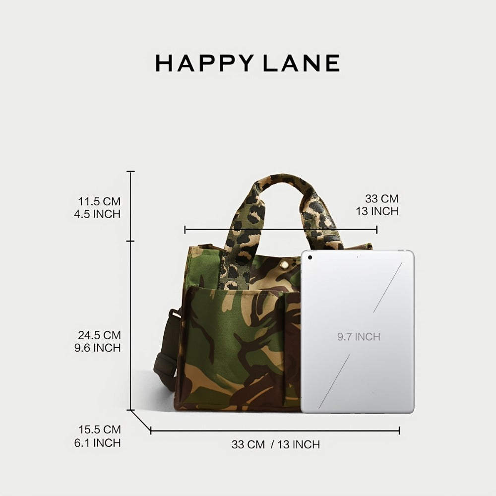 Crossbody Bag for Women – Large Capacity, Camouflage Large Capacity Camo Removable | Bag Vero – detail view 2
