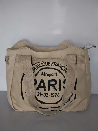 Women's Tote Bag with Zipper - Commuter, Office Crossbody Bag, High Quality Laptop Tote, Work Handbag