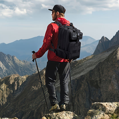 A Thoughtfully Designed Backpack That Bridges The Gap Between Outdoor Adventure And Urban Life, Ideal for Hiking, Camping, And for Your Office Or School Essentials