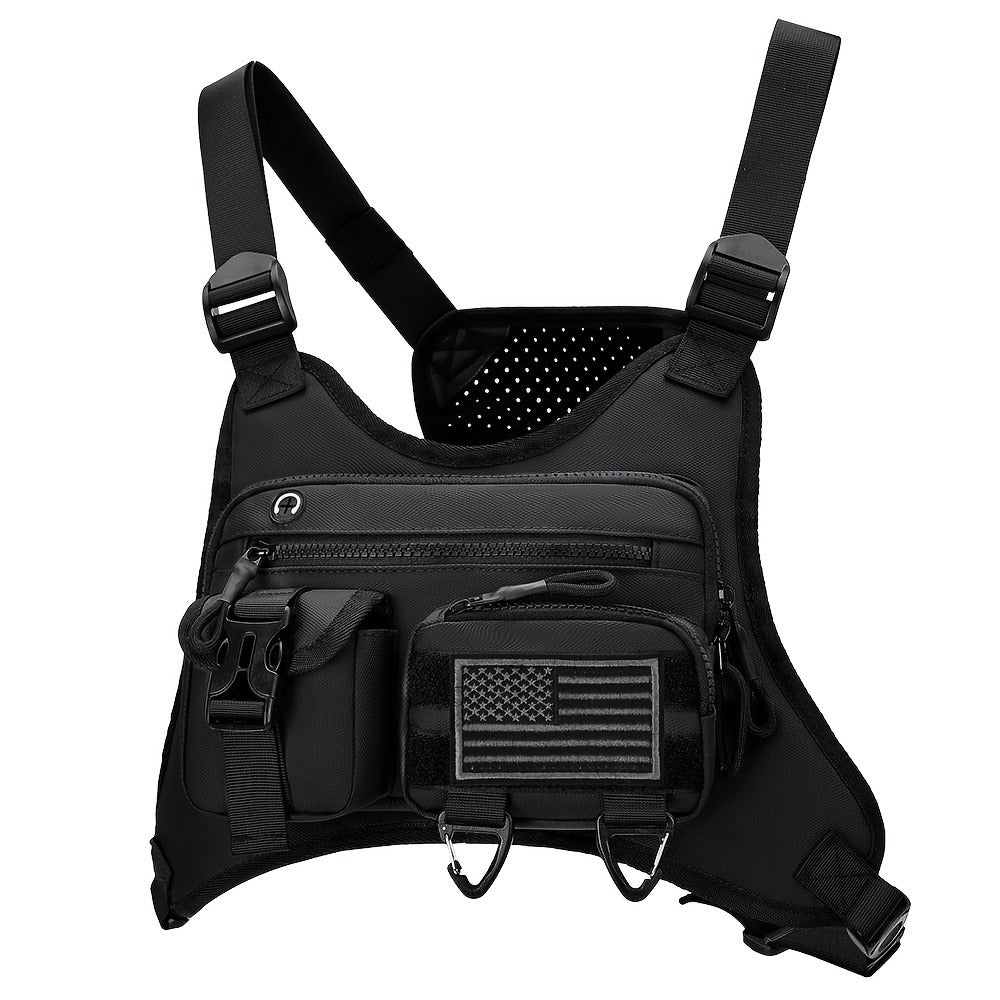 Sling Bag – for Travel & Work, Tactical Sports Chest Hollowed Out | Bag Vero – detail view 5