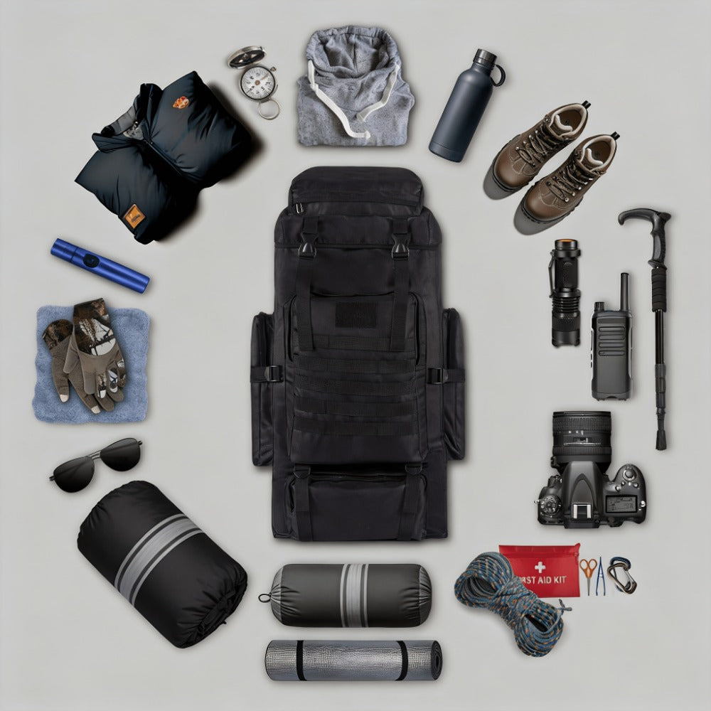 Backpack for Women – 70L, for Travel & School | Bag Vero – detail view 15