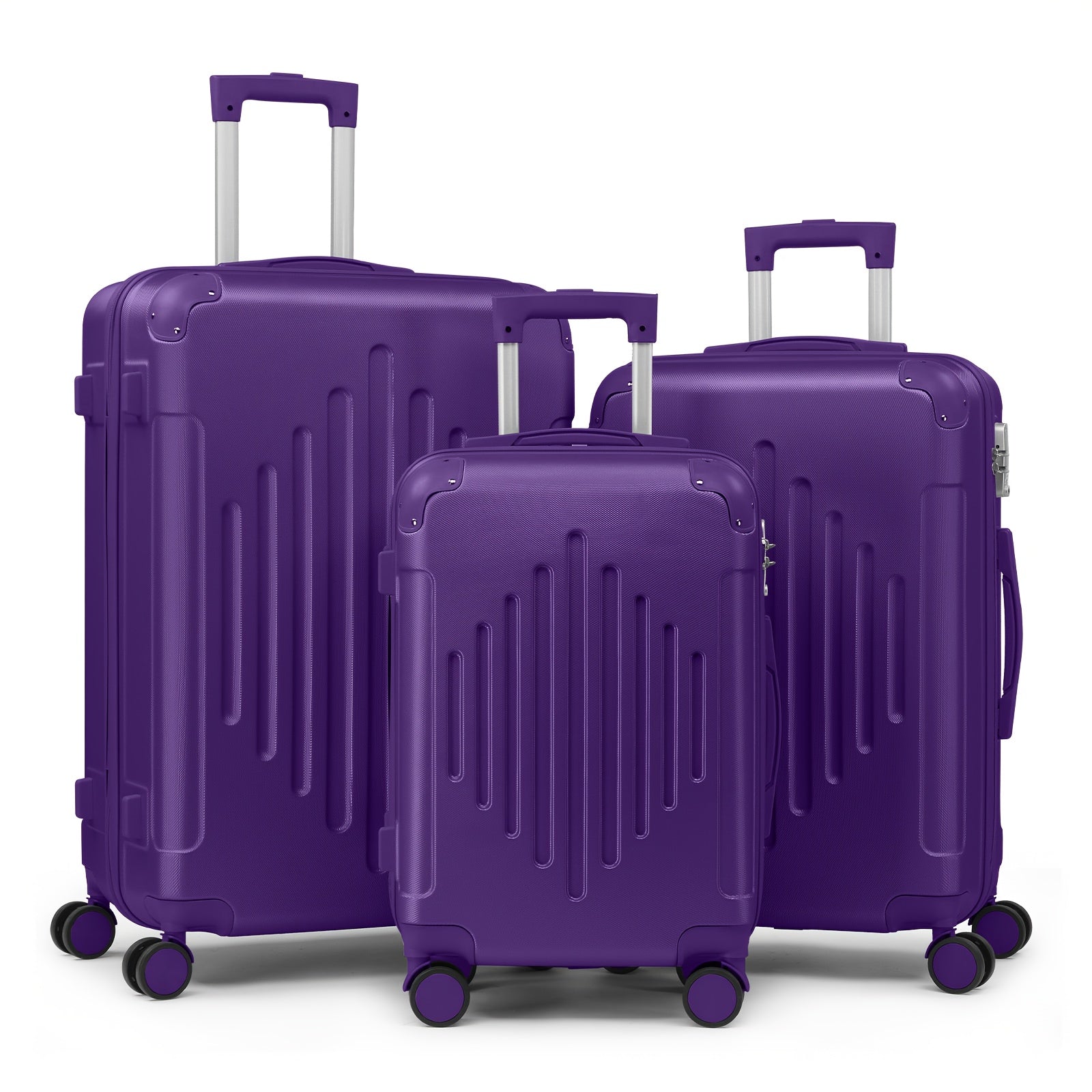 Luggage Set – 3 Piece, 28 Inch, Hardshell, TSA Lock | Bag Vero – detail view 30