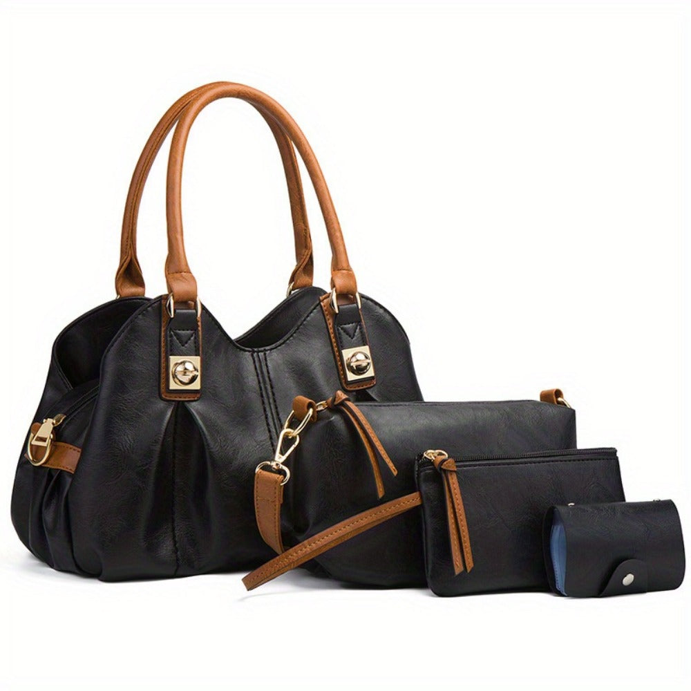 Crossbody Bag for Women – 4-Piece, Large Capacity, Multi-Pocket, Adjustable Strap | Bag Vero – detail view 6