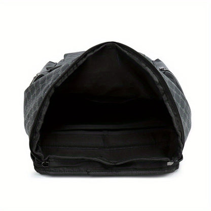 Trendy Backpack: Spacious And Lightweight Unisex Design | Fashionable PU Material with Various Pockets, Adjustable Straps, Tablet Holder & Mesh Base for Travel, Education, And Outdoor Use, Safe Zipper Fastening, For Teenager, For Teenager