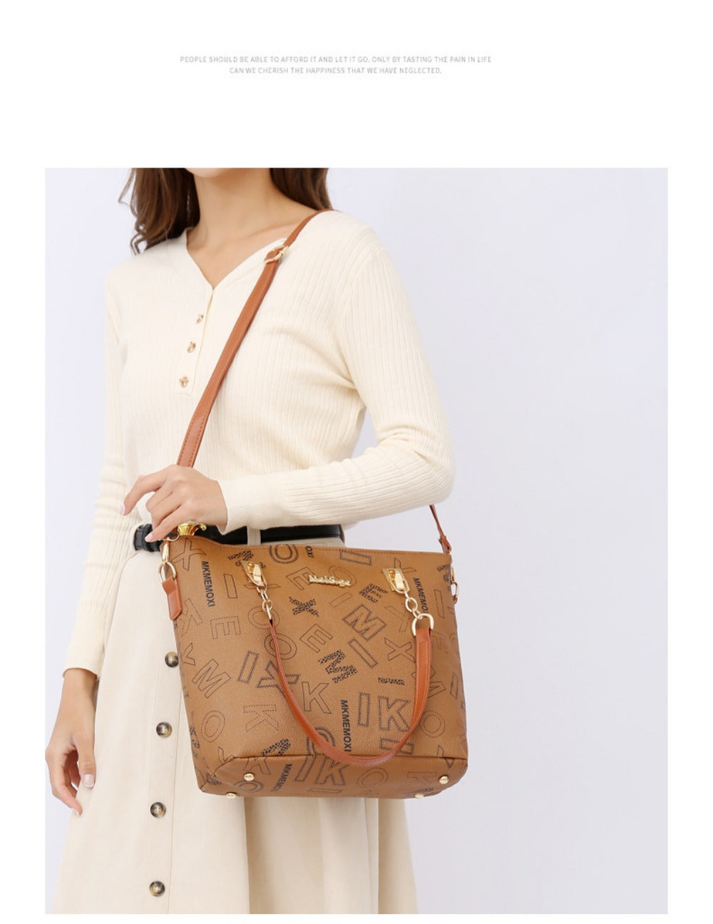 Crossbody Bag for Women – 6-Piece, Large Capacity | Bag Vero – detail view 23
