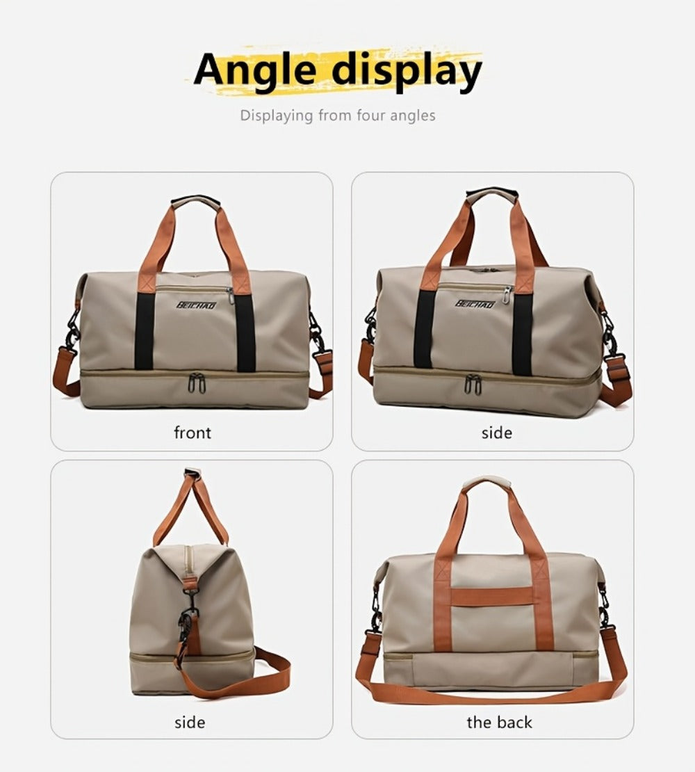 Gym Duffel Bag – 5 Colors, Nylon, Lightweight, for Travel | Bag Vero – detail view 20
