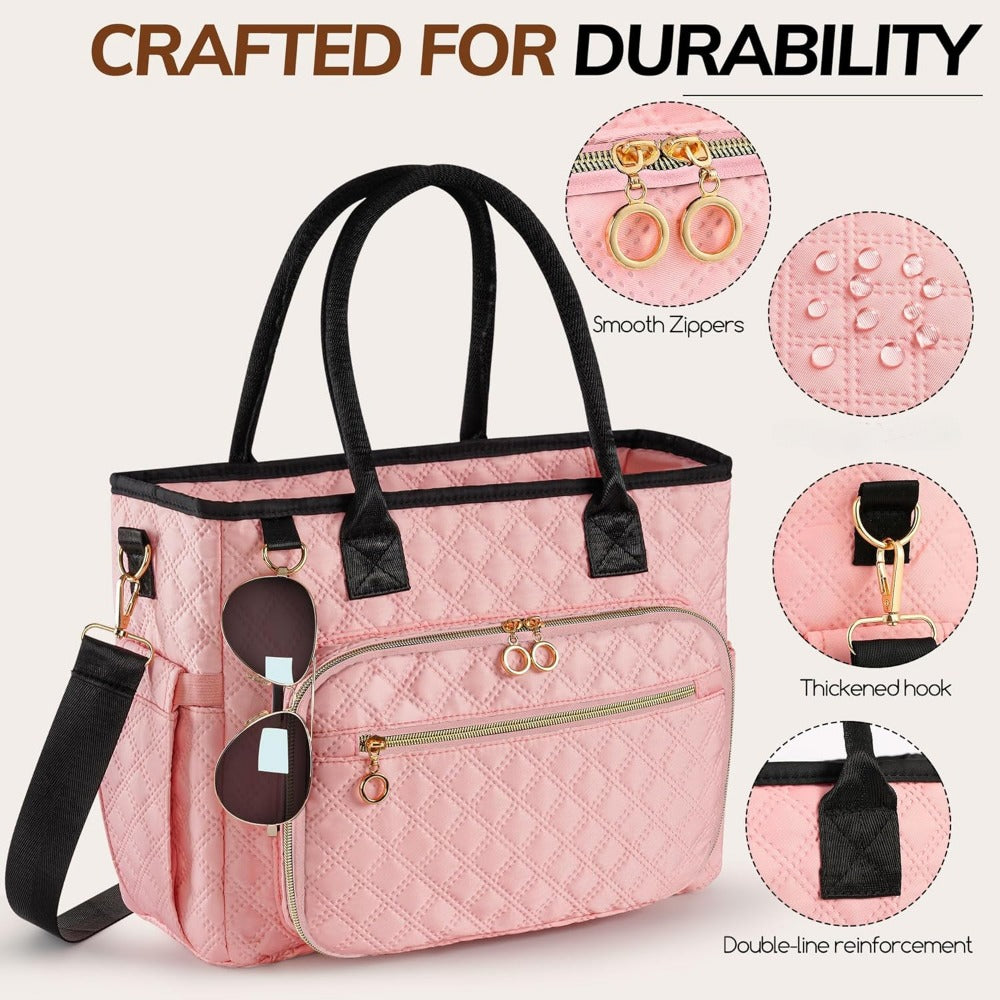 Crossbody Bag for Women – Quilted, Quilted Bible Large Church Strap | Bag Vero – detail view 7
