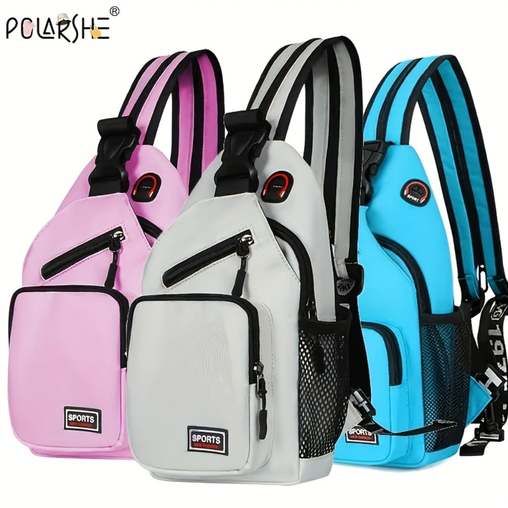 Unisex Outdoor Casual Chest Bag Travel Waist Packet Oxford Cloth Multifunctional Sports Crossbody Bag Sports Backpack