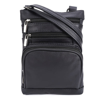 1pc Premium Genuine Leather Shoulder Bag, Crossbody Bags for Women, Organizer And Smartphone Compartments, Fashionable Handbag with Wallet, Adjustable Shoulder Strap
