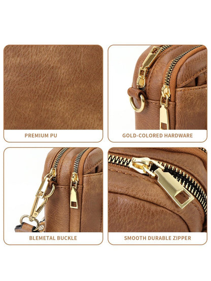 Bohemian Crossbody Purse for Women, Small Boho Style Crossbody Bags Trendy Vegan with Adjustable Shoulder Strap, Women's Shoulder Bag, Handbag, Vintage Design, Lightweight & Spacious, Perfect for Daily Use