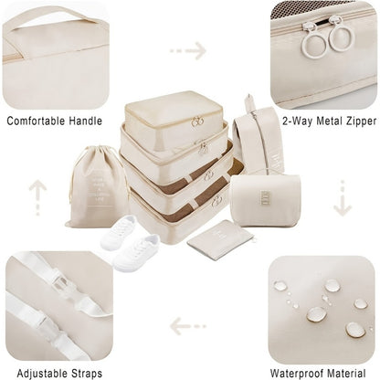 Travel Organizer Bag – 9 Piece, for Travel | Bag Vero – detail view 8