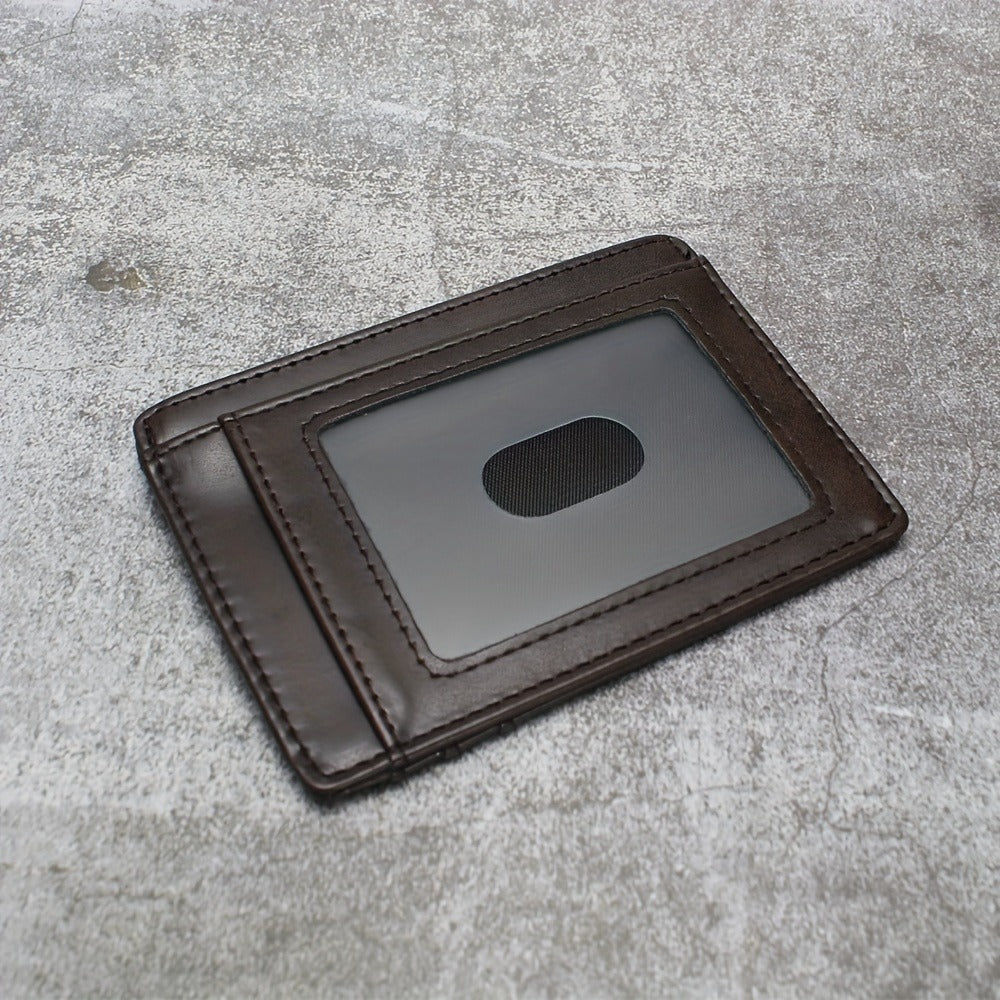 Wallet for Men Slim with 8 Slots Men's RFID Wallet Minimalist Front Pocket Money Clip Wallet
