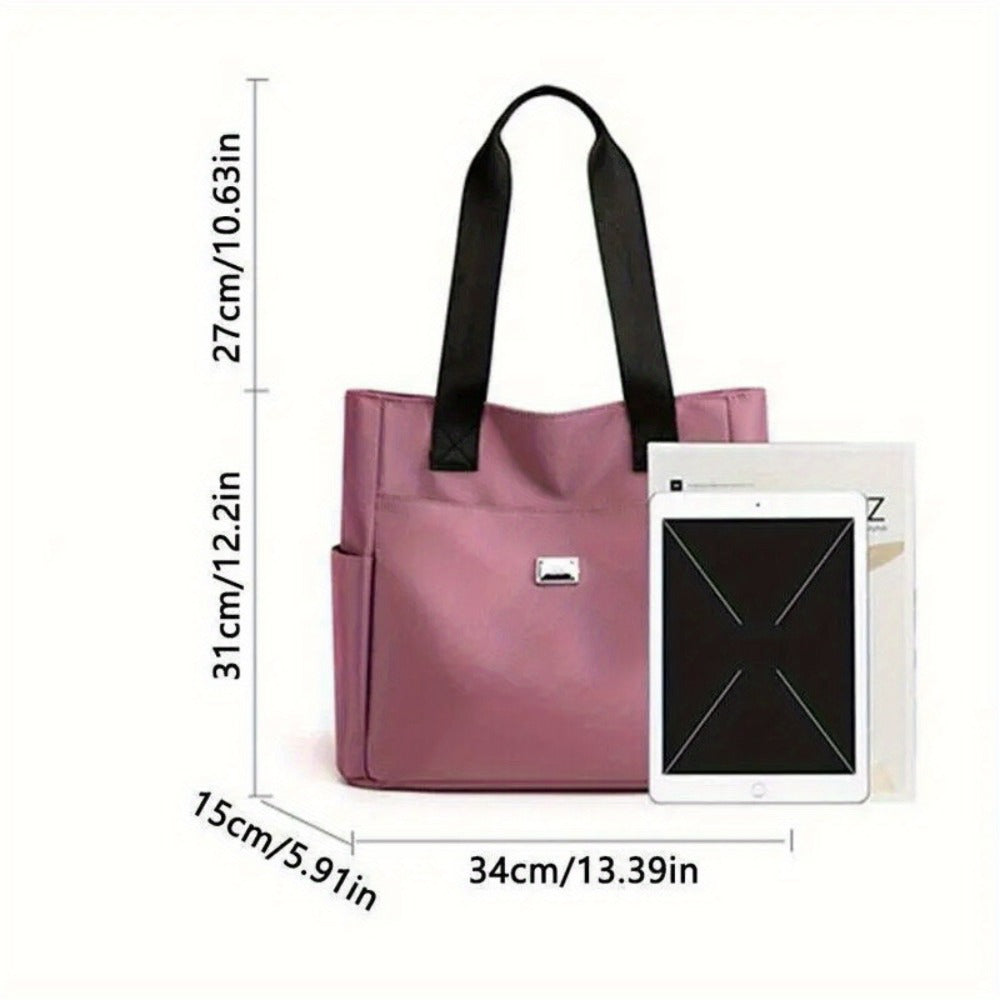 Tote Bag for Women – Nylon, Multi-Pocket, Lightweight, for Travel & Work | Bag Vero – detail view 4