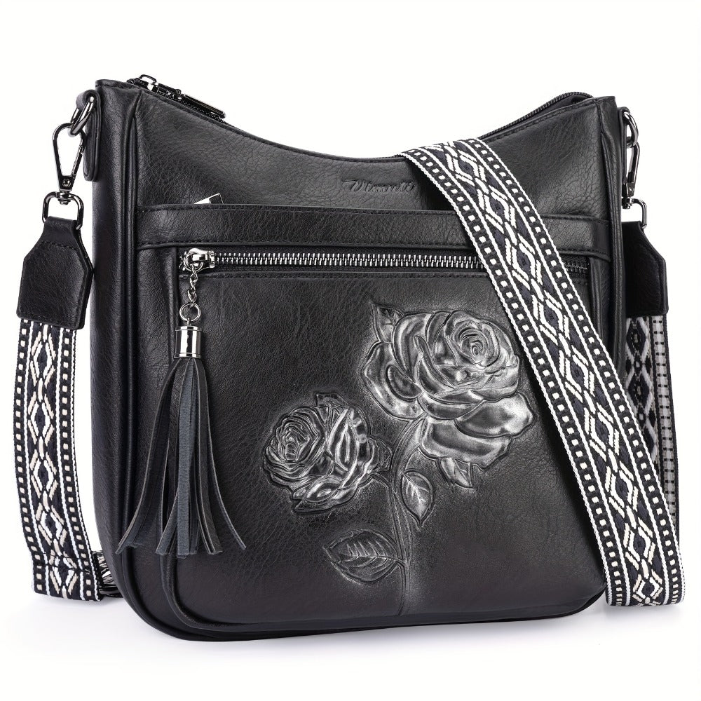 Crossbody Bag for Women – 7 Colors, Vegan Leather, Large Capacity, Adjustable Strap | Bag Vero – detail view 2