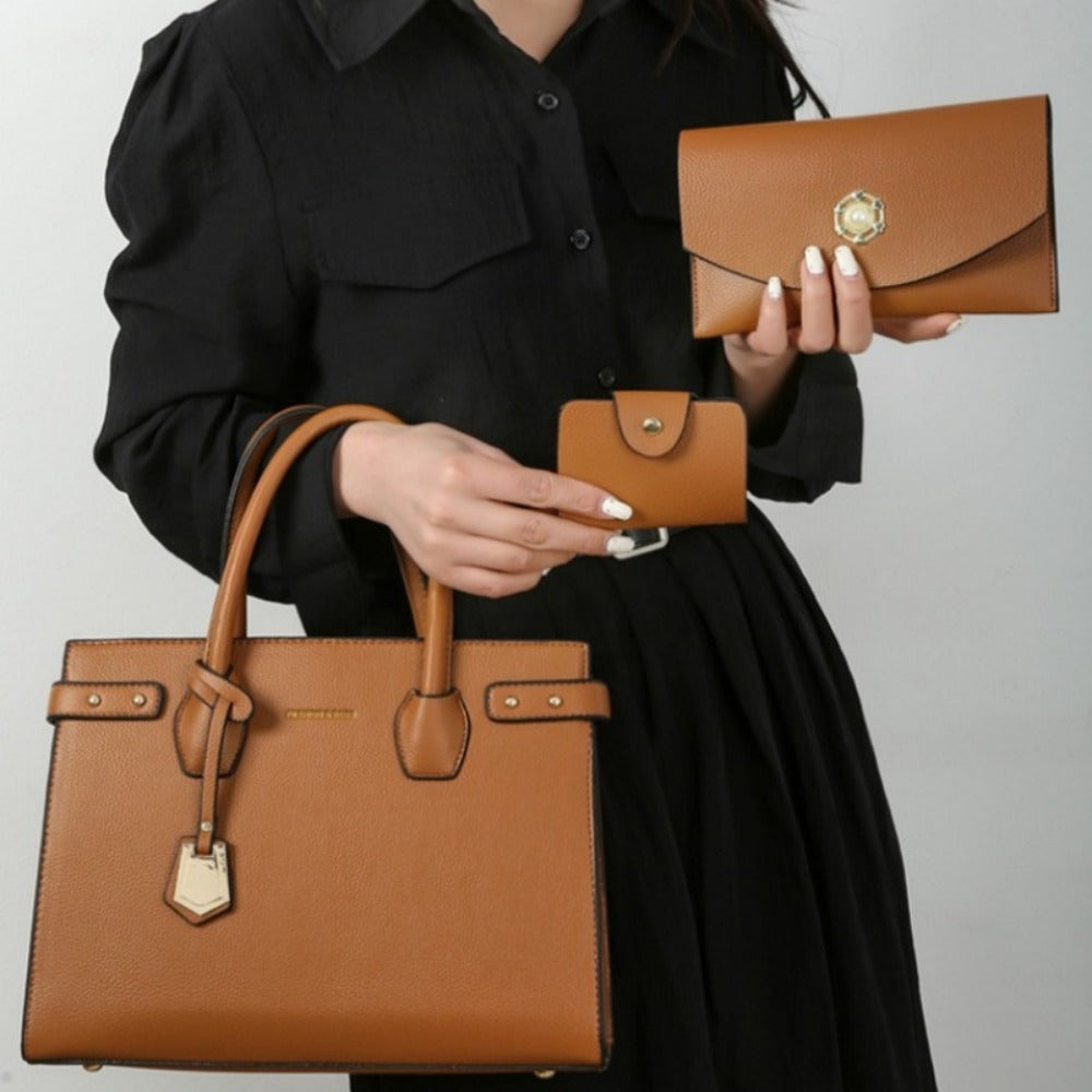 Crossbody Bag for Women – 3-Piece, Large Capacity, for Work & Everyday Use | Bag Vero – detail view 11