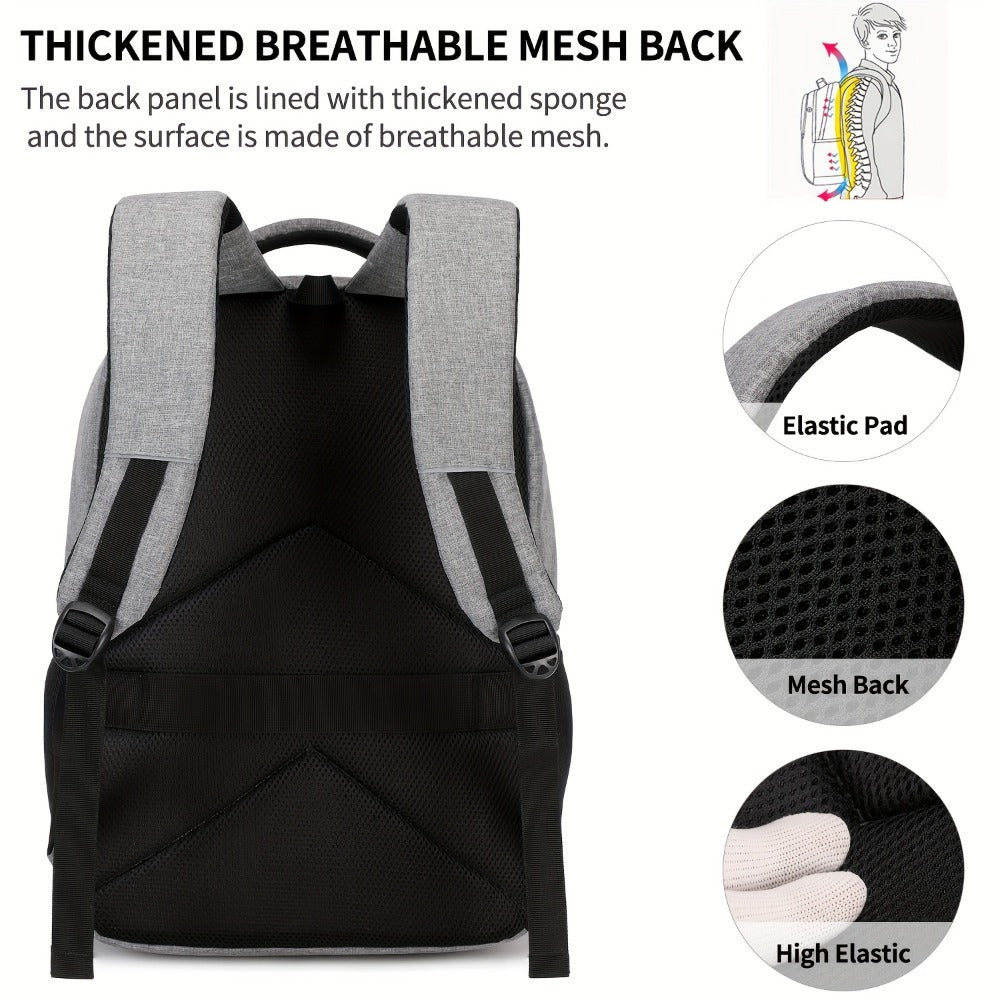 Laptop Backpack – 3 Pcs, 15.6 Inch, for Travel & Work | Bag Vero – detail view 12