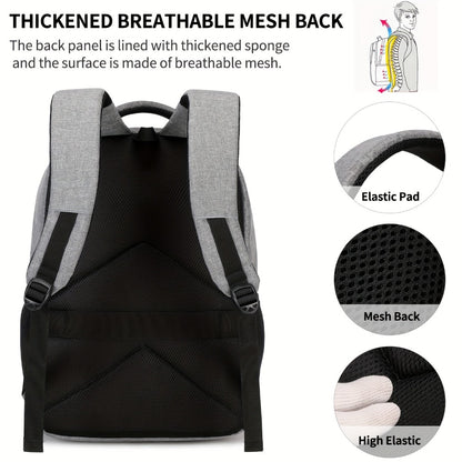 Laptop Backpack – 3 Pcs, 15.6 Inch, for Travel & Work | Bag Vero – detail view 12