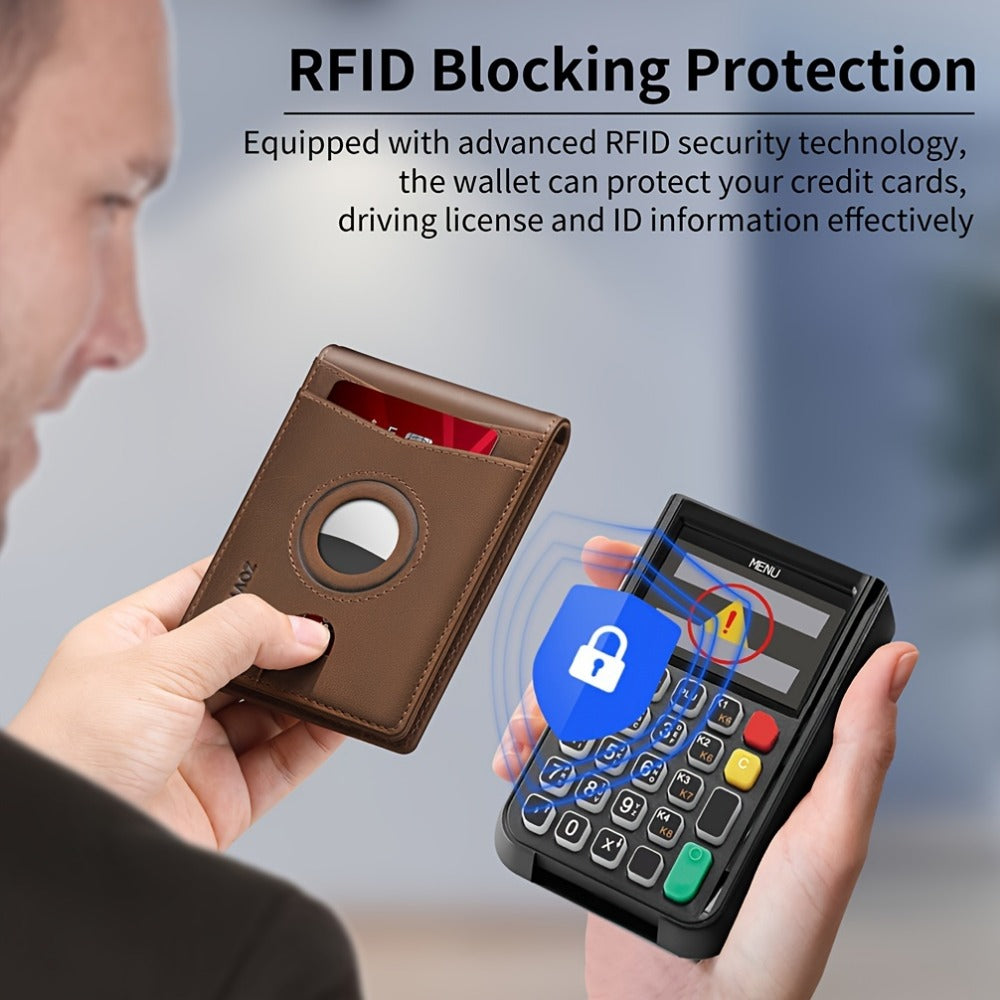 Men's Wallet – 6 Colors, Genuine Leather, RFID Blocking | Bag Vero – detail view 11