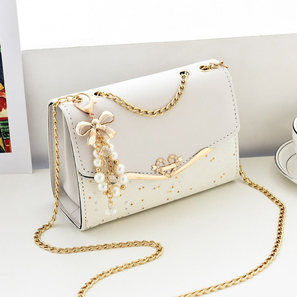 Crossbody Bag for Women – for Everyday Use, Sequin Chain Korean Style Luxury | Bag Vero – detail view 3