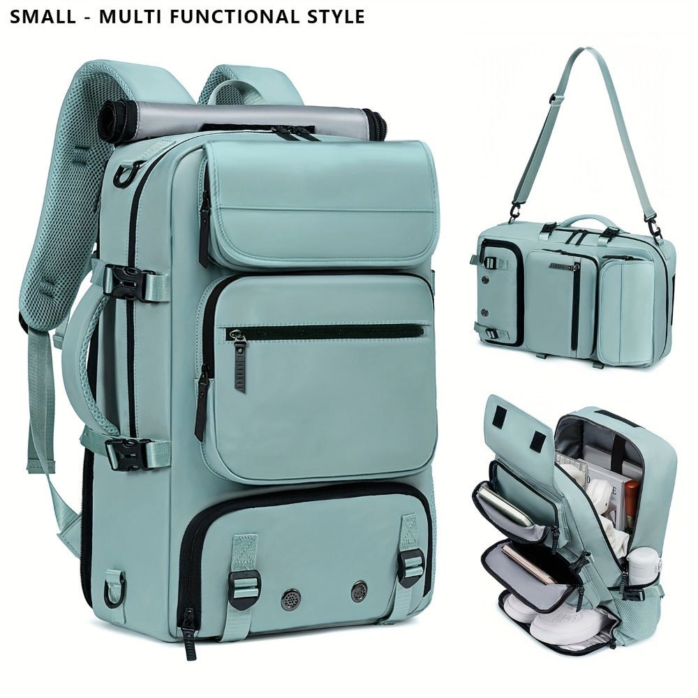 Laptop Backpack – 17 Inch, Nylon, Trolley Sleeve, Multi Pocket | Bag Vero – detail view 4