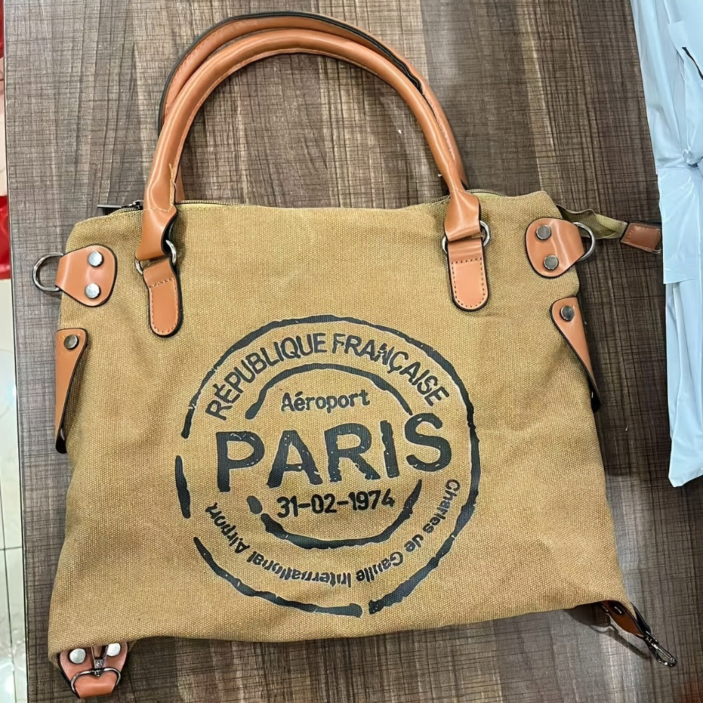 New Large Capacity Portable Tote Bag with Adjustable Shoulder Strap Length, Single Shoulder Bag, Crossbody Bag