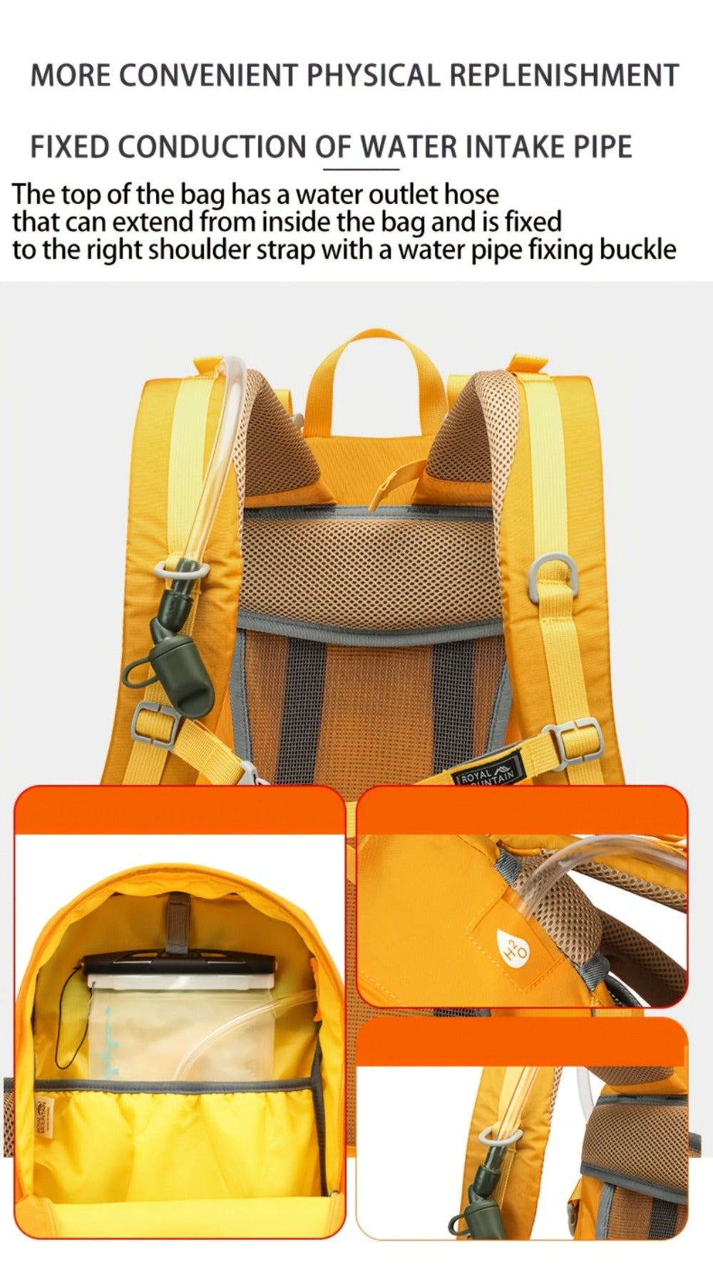 Large Capacity Hiking Outdoor Mountaineering Travel Backpack, Camping Travel Backpack, Nylon Waterproof Backpack, Ideal for Gifts, Suitable for Men And Women