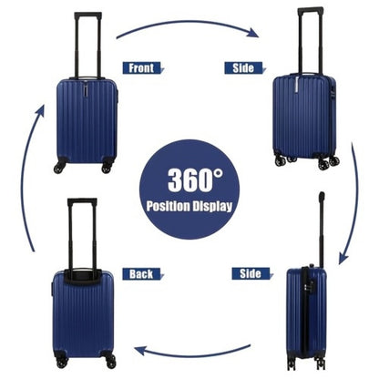 Luggage Set – 2-Piece, 20 Inch, Hardshell, for Travel & Work | Bag Vero – detail view 47