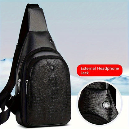 Sling Bag - Stylish High Quality Sling Bag - Durable & Multi-Functional, Crossbody Chest Pack for Casual Everyday Use - Men - Style! Strength! Simplicity! Yours!