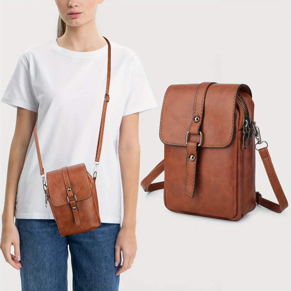 Women's Wallet – PU Leather, Mini, Adjustable Strap | Bag Vero – detail view 5