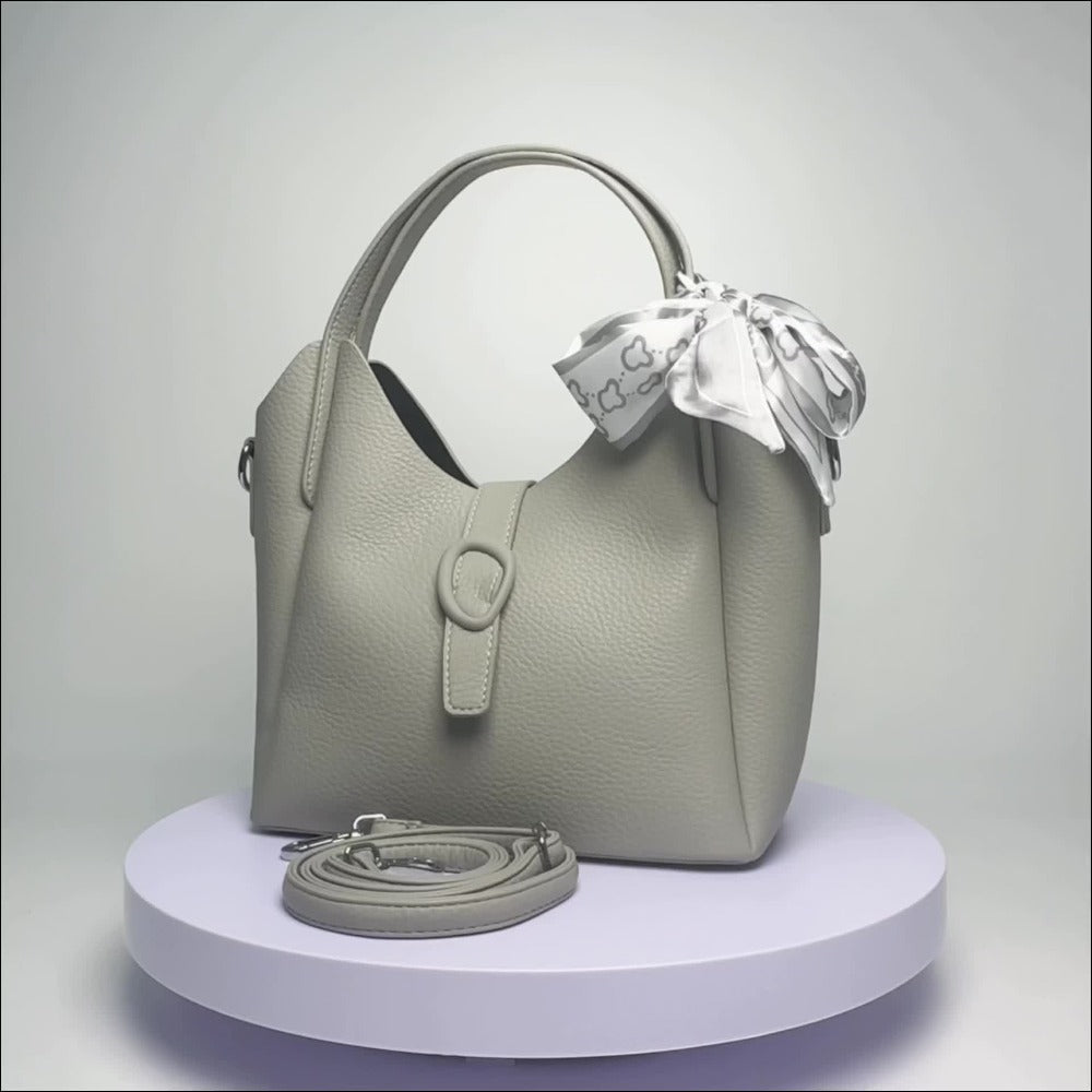 [Versatile Handbag] Versatile Elegant Hand-held Bag | High-end Commuting Crossbody Hand-carried Dual-purpose Fashionable Single-shoulder Handbag, Shopping Bag