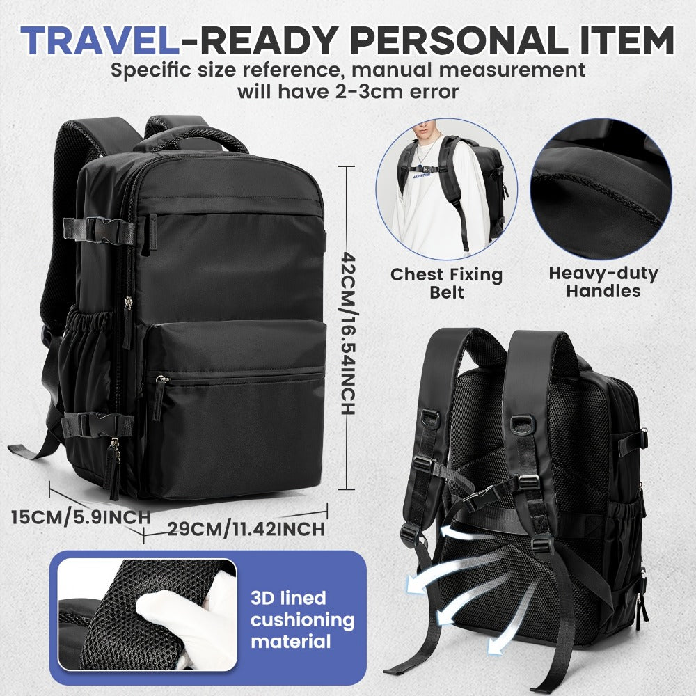 Carry On Luggage – for Travel, Vacuum Compression Air Pump Carry | Bag Vero – detail view 16