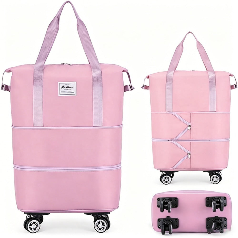 Gym Duffel Bag – Expandable, Spinner Wheels, for Travel | Bag Vero – detail view 7