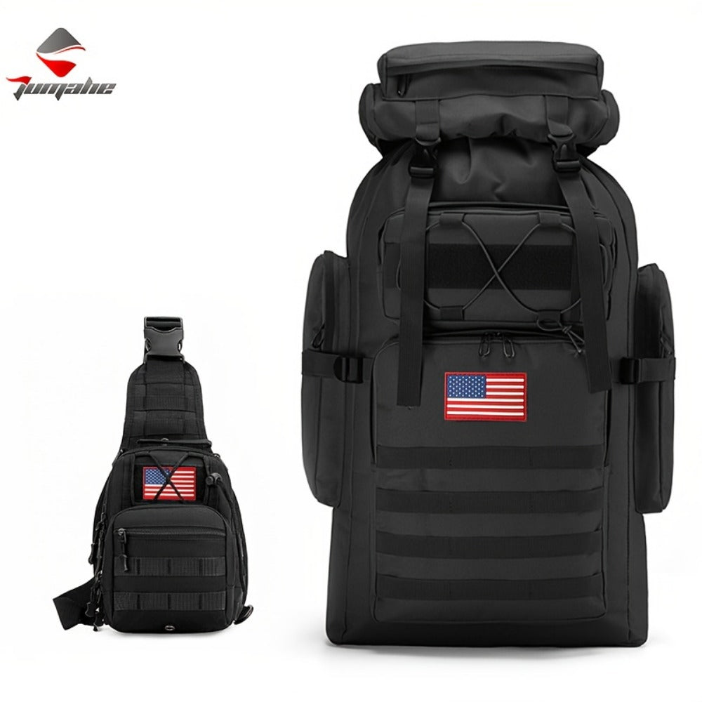 Travel Backpack – 80L, Large Capacity, Multi-Pocket | Bag Vero – detail view 11