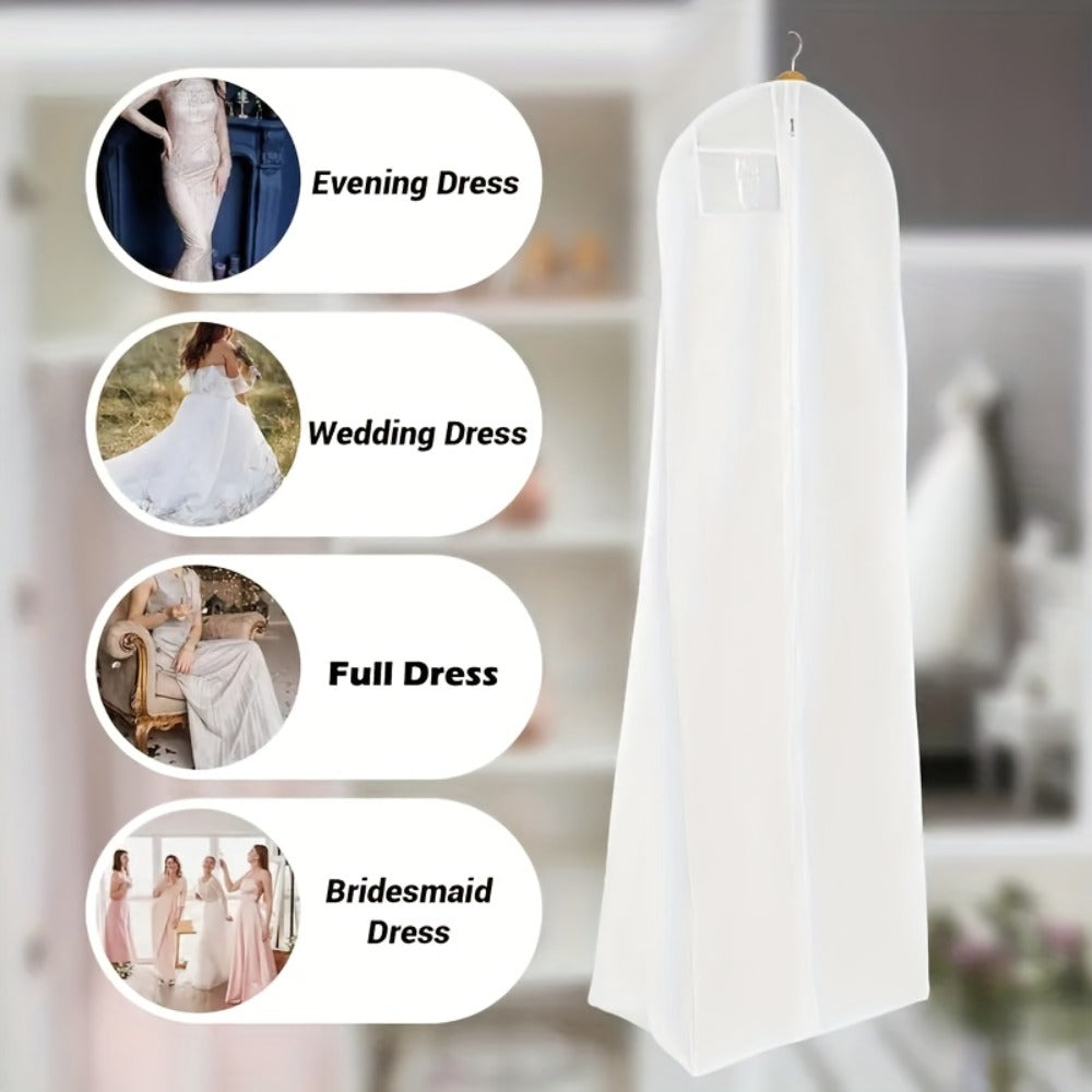 Wedding Dress Garment Bag for Storage Or Travel Bridal Gown And Long Dresses