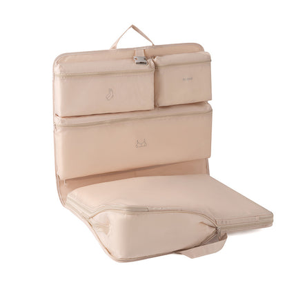 6-in-1 Compression Packing Cubes | Travel Organizer for Clothes, Underwear & Essentials | Foldable & Hangable for Effortless Suitcase Packing