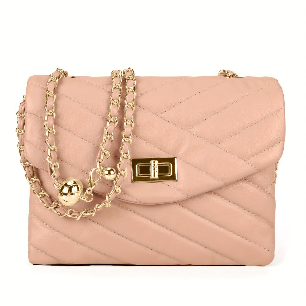 Crossbody Bag for Women – PU Leather, Quilted, for Travel & Everyday Use | Bag Vero – detail view 23