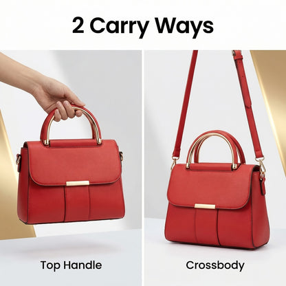 Women'S Shoulder Bag | Retro Brown Handbag, Easy Flip Cover + Lock Design, Elegant And Versatile, Suitable for Daily Commuting And Shopping, Just Right for Holding Small Items. Looks Good on Both Shoulder And Crossbody, an Excellent Gift Choice