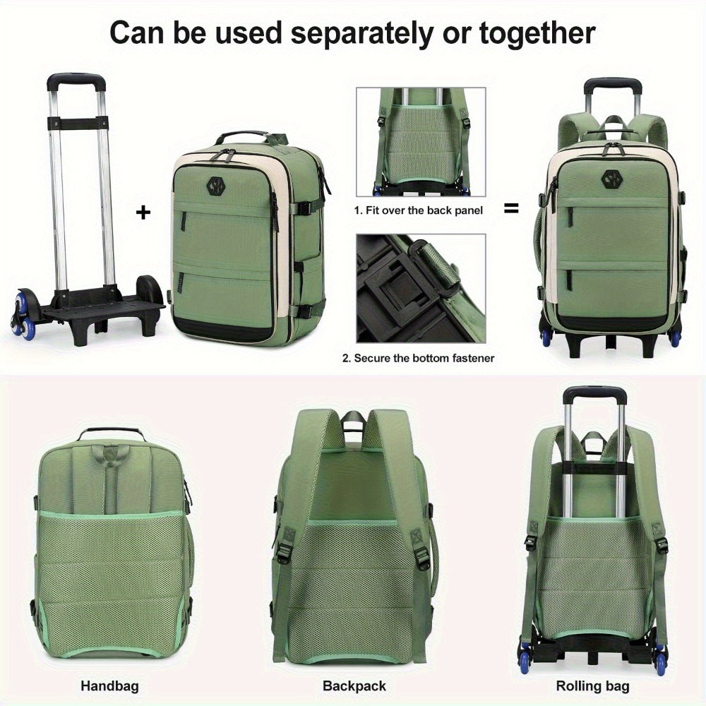 Laptop Backpack – 17 Inch, for Travel | Bag Vero – detail view 11