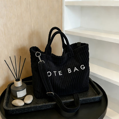 Tote Bag for Women – 2-Piece, Large Capacity, Adjustable Strap, for Work | Bag Vero – detail view 6