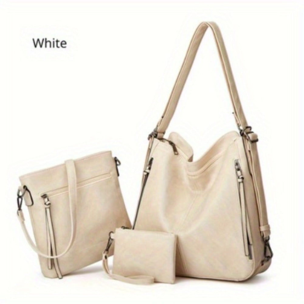 Backpack for Women – 3-Piece, Large Capacity, Convertible, for Travel & Work | Bag Vero – detail view 28
