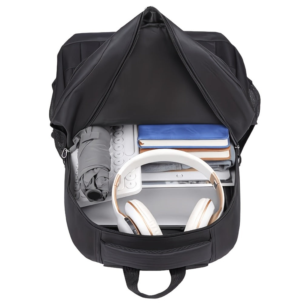 3pcs Men'S Backpacks With Multiple Compartments, Large Capacity, Fashionable Travel Backpacks, Laptop Bags, And Commuting And School Backpacks